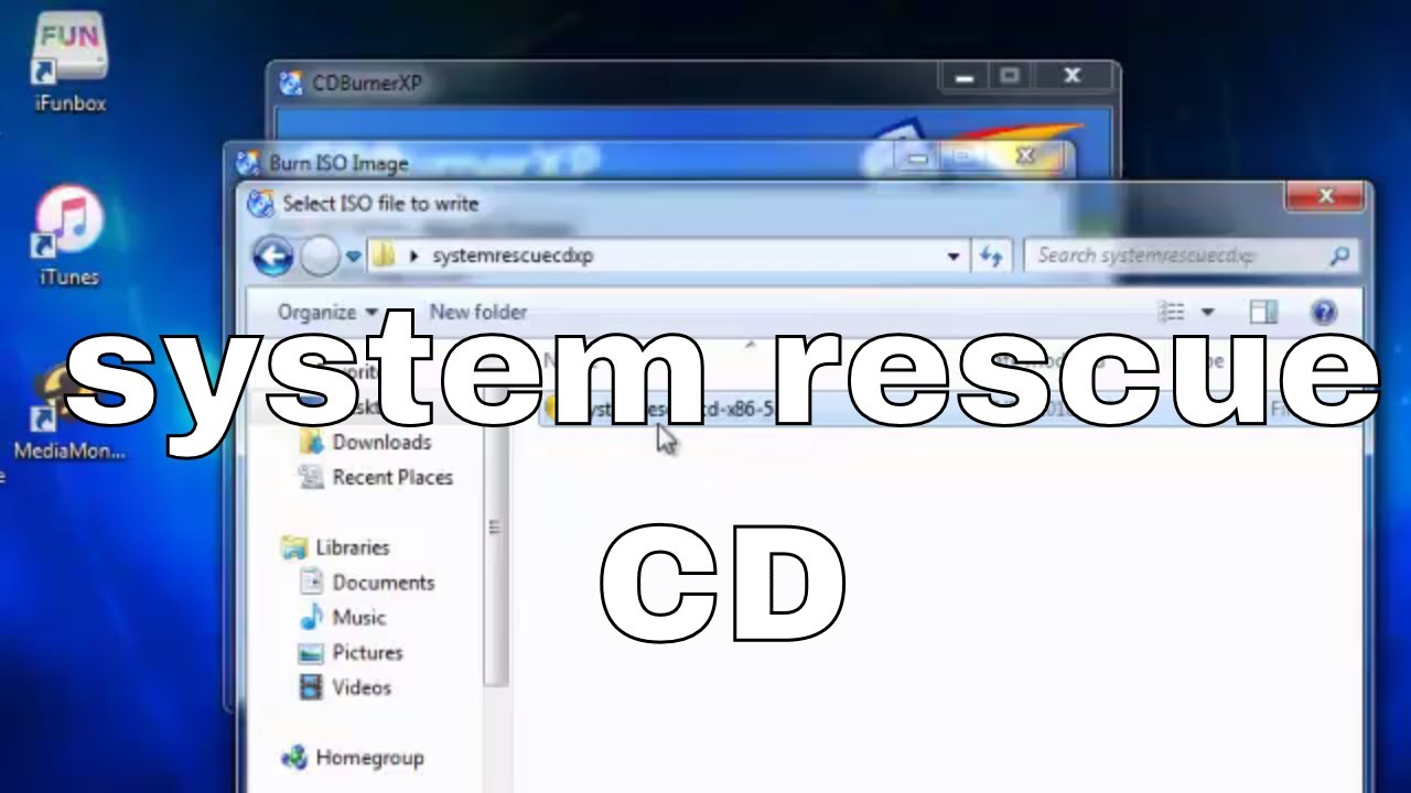 CD rescue image