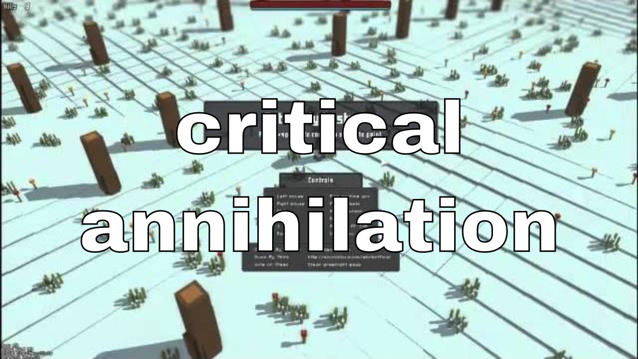 critical annihilation image